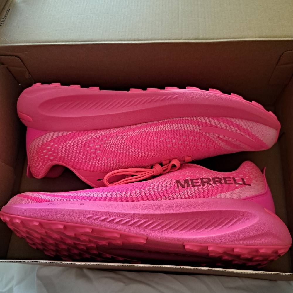 Merrell Morphlite Running Shoes Womens 11 Knockout Pink